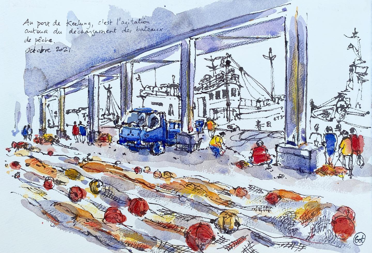 Au port de Keelungg