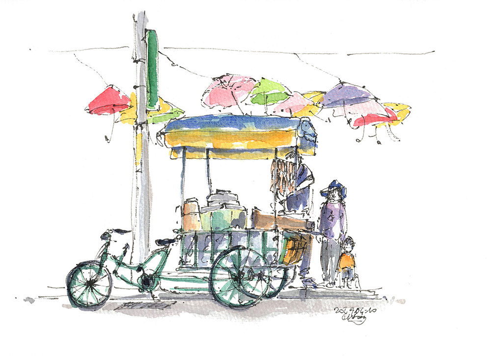 Les parapluies