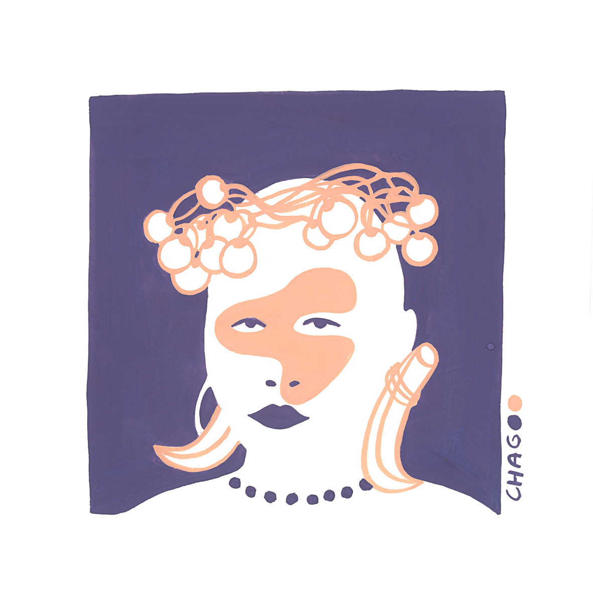 Femme fleurs 20
